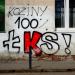 Graffiti in Łódź city