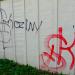 Graffiti in Łódź city