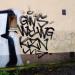 Graffiti in Łódź city