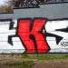 Graffiti in Łódź city