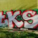 Graffiti in Łódź city