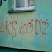 Graffiti in Łódź city