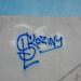 Graffiti in Łódź city