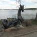 Скульптура «Лепельский цмок» в городе Лепель