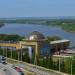 Стеклянный купол железнодорожного вокзала станции Уфа в городе Уфа