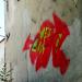 Graffiti in Łódź city