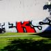 Graffiti in Łódź city