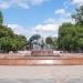 Repinskiy Fountain in Moscow city