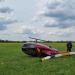 Место крушения вертолёта Robinson R66 в городе Москва