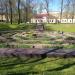 Цветочная клумба в городе Гатчина
