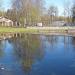Пруд в городе Гатчина