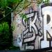 Graffiti in Łódź city