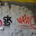 Graffiti in Łódź city