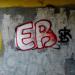 Graffiti in Łódź city
