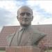 Памятник-бюст Юрию Соболевскому в городе Глубокое