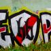 Graffiti in Łódź city