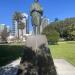Statue of Benito Juarez in San Diego, California city