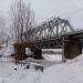 Железнодорожный мост через реку Ягорбу в городе Череповец