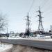 Опора ЛЭП в городе Череповец