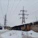 Опора ЛЭП в городе Череповец