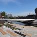 Пешеходный мост через реку Исеть в городе Екатеринбург