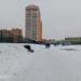 Территория школы в городе Череповец