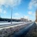 Разделительная полоса в городе Череповец