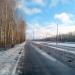 Разделительная полоса в городе Череповец