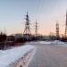 Опора ЛЭП в городе Череповец