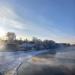 Москворецкая набережная в городе Коломна