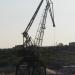 Портовый кран в городе Ульяновск