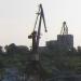 Портовый кран в городе Ульяновск
