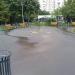 Граффити на асфальте (мадоннари) «Солнечная система» (ru) in Moscow city