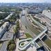 Велопешеходный мост через реку Яузу (ru) in Moscow city