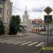 Нерегулируемый пешеходный переход в городе Москва