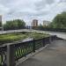  Pedestrian bridge over Yauza river in Moscow city