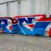 Graffiti in Łódź city