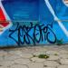 Graffiti in Łódź city