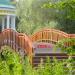 Декоративный деревянный пешеходный мост (ru) in Moscow city