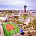Парк торгово-развлекательного центра «Мега» в городе Аксай