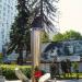 Monument to Hero of the Soviet Union Nikolai Gastello in Moscow city