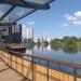 Пешеходный мост через реку Сосенку (ru) in Moscow city