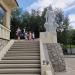 Скульптура девушки в городе Самара