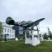 Макет Bell P-39 Airacobra в городе Якутск