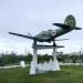 Макет Bell P-39 Airacobra в городе Якутск
