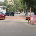 Шлагбаум в городе Москва
