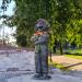 Скульптура «Космонавтик Тая» в городе Калуга