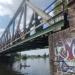Stillgelegte Eisenbahnbrücke Dahlhausen in Stadt Essen