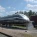 Ausstellungsmodul des Transport System Bögl (Magnetbahn) (de) in Bochum city