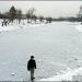 Pond on Bulatnikovskaya street in Moscow city